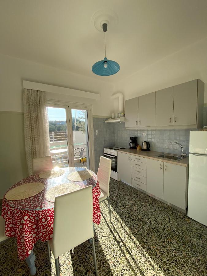 Mpanos Sea Apartment 1 劳特拉奥雷亚斯埃利尼斯 外观 照片